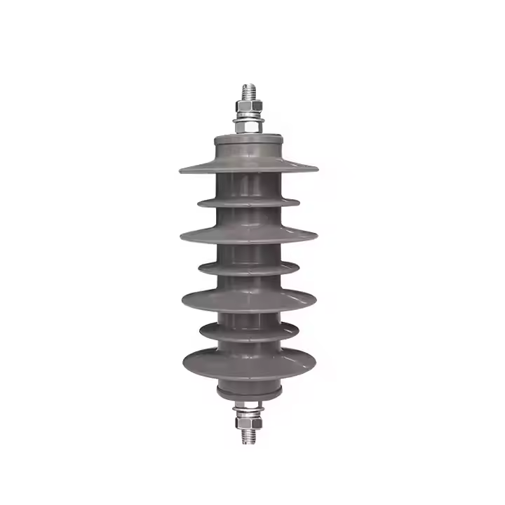 10kV 20kV 33kV 110kV Silicona Compuesta Polímero Metal Gapless Zinc óxido Lightning Surger Arrestador de metal óxido de metal Arrestador
