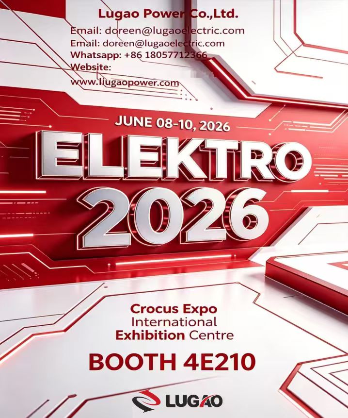 Lugao Power traerá equipos eléctricos de alta calidad a ELEKTRO 2026