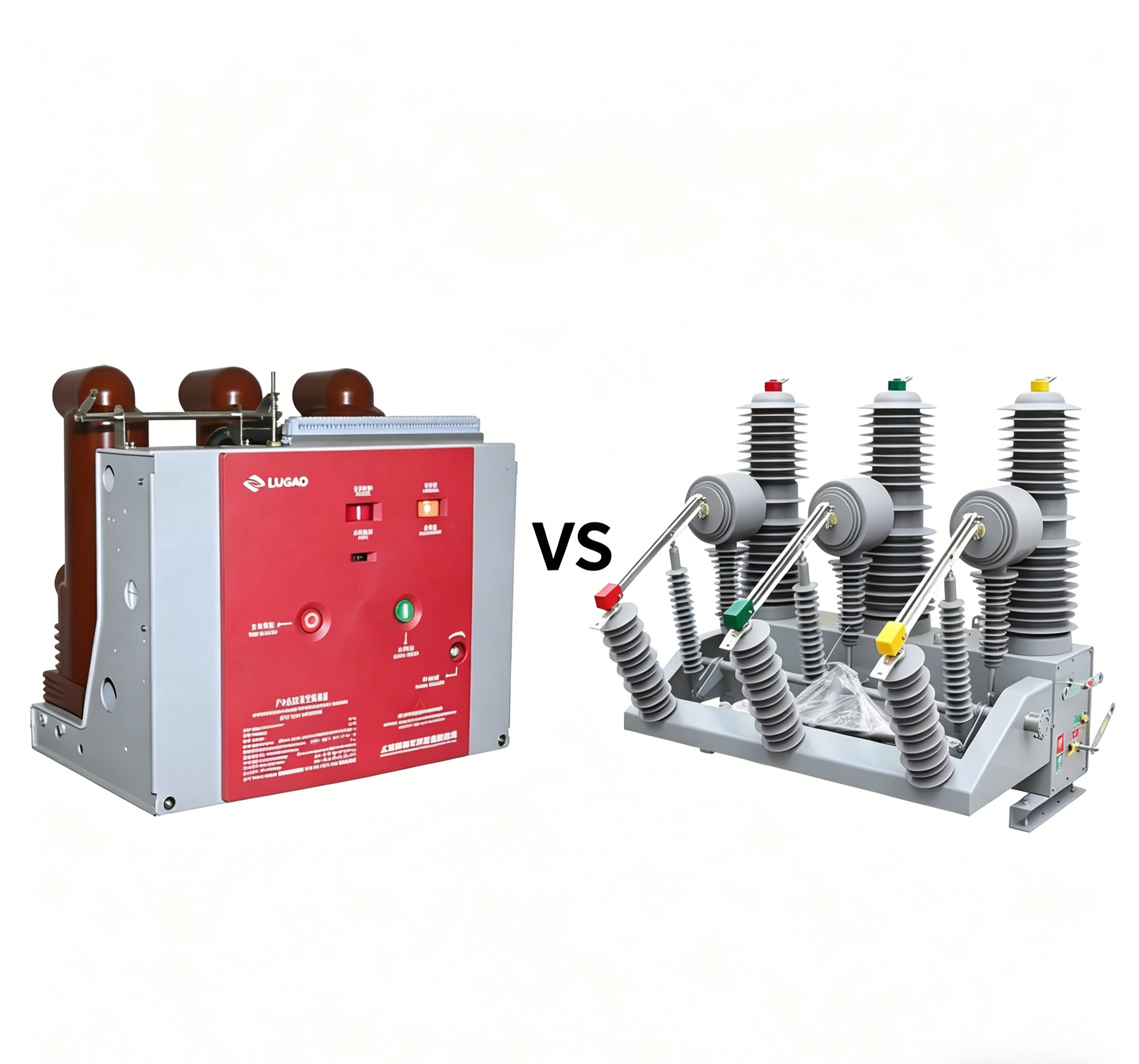¿Cuáles son las diferencias entre los disyuntores de vacío de alto voltaje para interiores y exteriores?